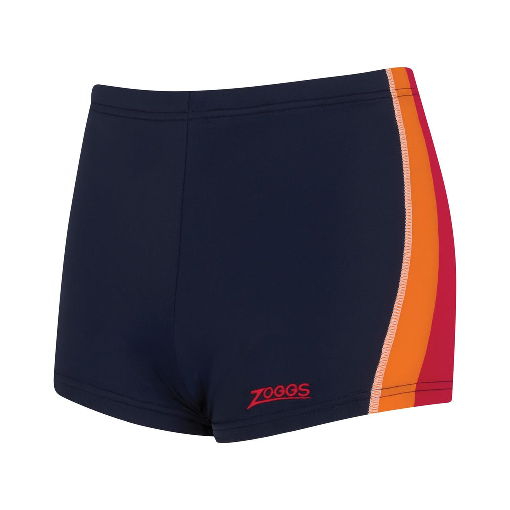 Boxer de bain Toronto Hip Racer 21 Garçon Marine-Rouge Taille 29-14A Zoggs 463484NVRD29