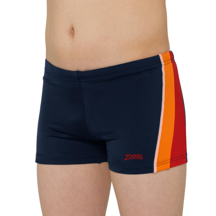Boxer de bain Toronto Hip Racer 21 Garçon Marine-Rouge Taille 29-14A Zoggs 463484NVRD29