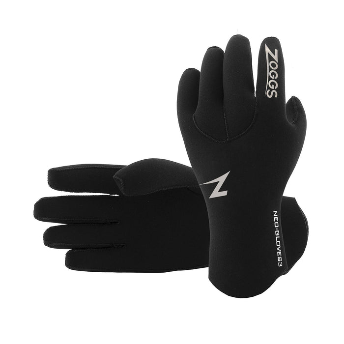 Gants de natation Neo 3 Unisexe Noir M Zoggs 464046BKM