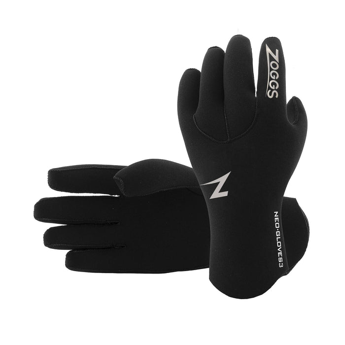 Gants de natation Neo 3 Unisexe Noir XS Zoggs 464046BKXS