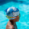 Bonnet de bain junior en silicone personnage Blue Jaws Zoggs 465004