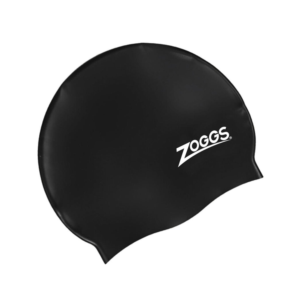 Cuffia da nuoto in silicone Nera Zoggs 465024BK