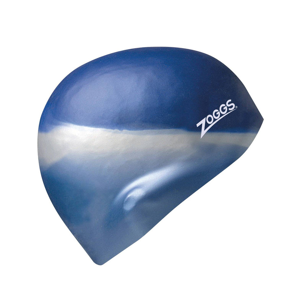 Bonnet de bain multicolore Bleu-Argent Zoggs 465027BLSI