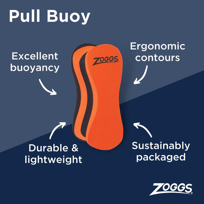 Pull buoy nero-arancione Zoggs 465206BKOR