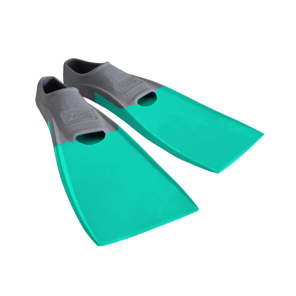 Palmes de natation à voilure longue en caoutchouc Gris-Aqua EU 45-46-UK 11-12-US 12-13 Zoggs 465213GYAQ112