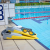 Palmes de natation à voilure longue en caoutchouc Gris-Aqua EU 45-46-UK 11-12-US 12-13 Zoggs 465213GYAQ112