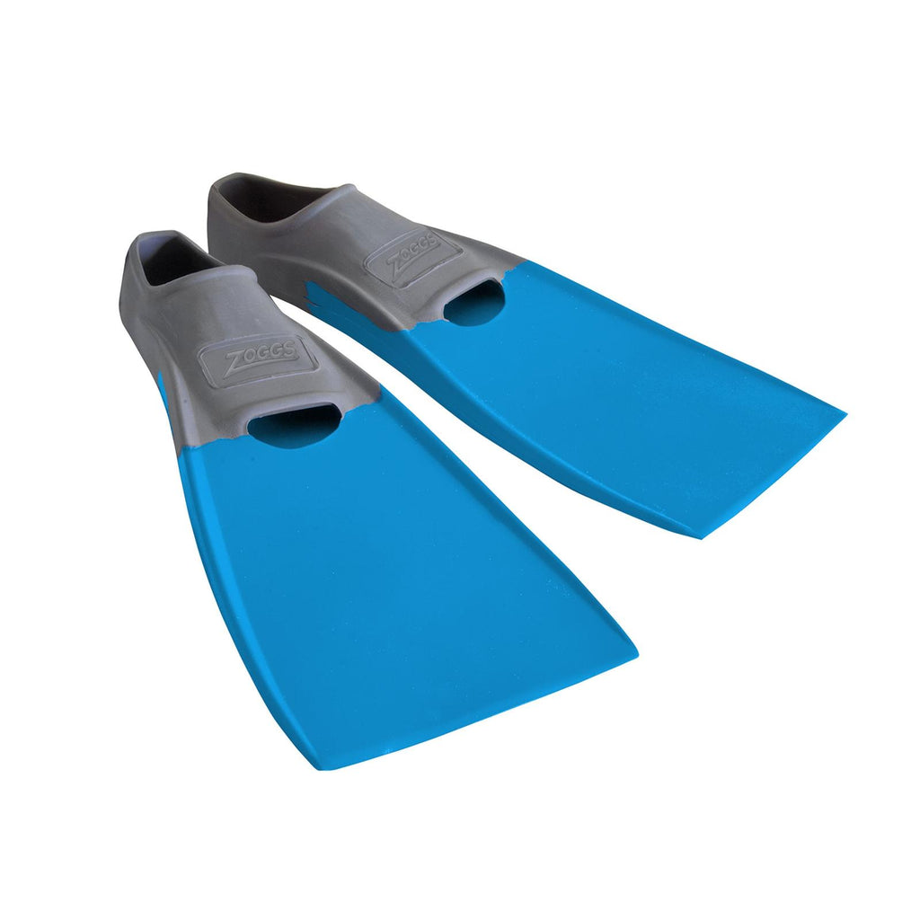 Palmes à longue voilure en caoutchouc Gris-Bleu clair EU 35-36-UK 2-3-US 3-4 Zoggs 465213GYLB23