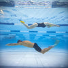 Pinne da nuoto a pala lunga in gomma grigio-blu navy EU 41-42-UK 7-8-US 8-9 Zoggs 465213GYNV78