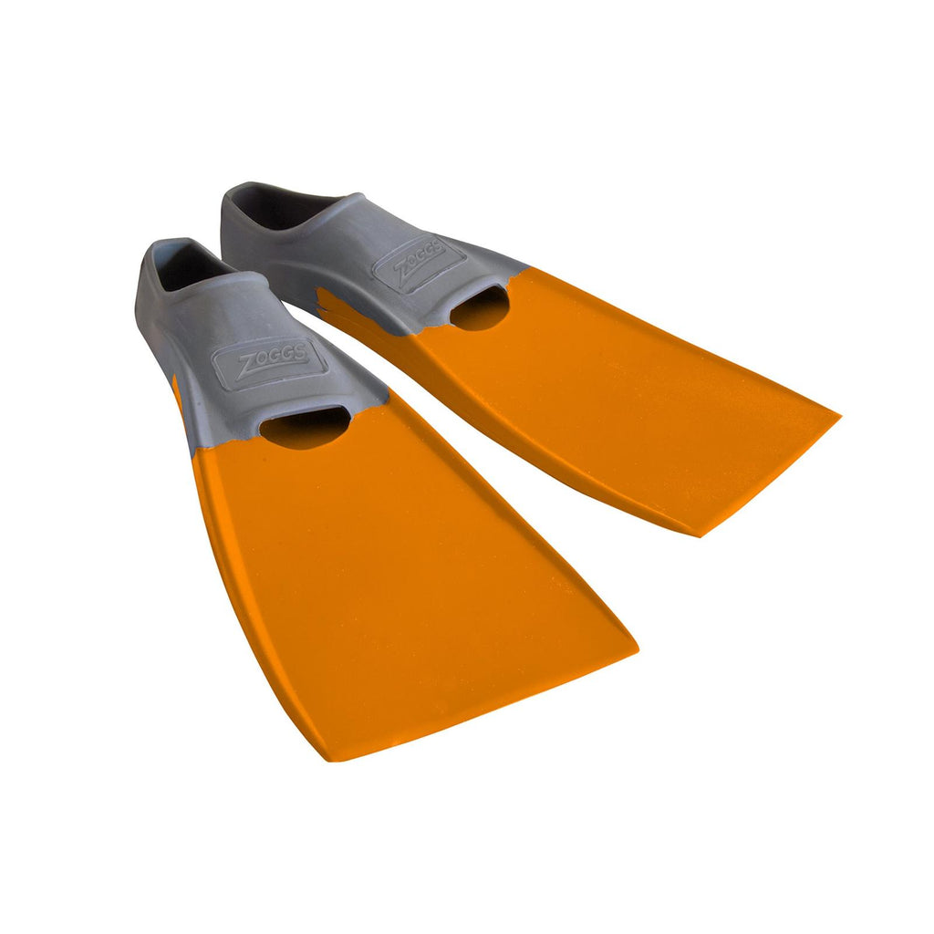 Palmes à longue voilure en caoutchouc Gris-Orange EU 27-29-UK JR 9-11-US JR 10-12 Zoggs 465213GYOR911