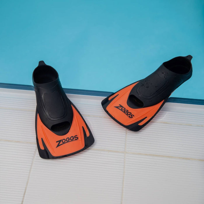 Palmes de natation Swim Energy noir-orange EU 38-39 - UK 5-6 Zoggs 465214SFOR38