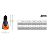 Pinne Swim Energy Nero-Arancione EU 44-45-UK 9.5-10.5 Zoggs 465214SFOR44