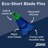 Palmes de natation Zoggs Short Blade Eco Fins Junior