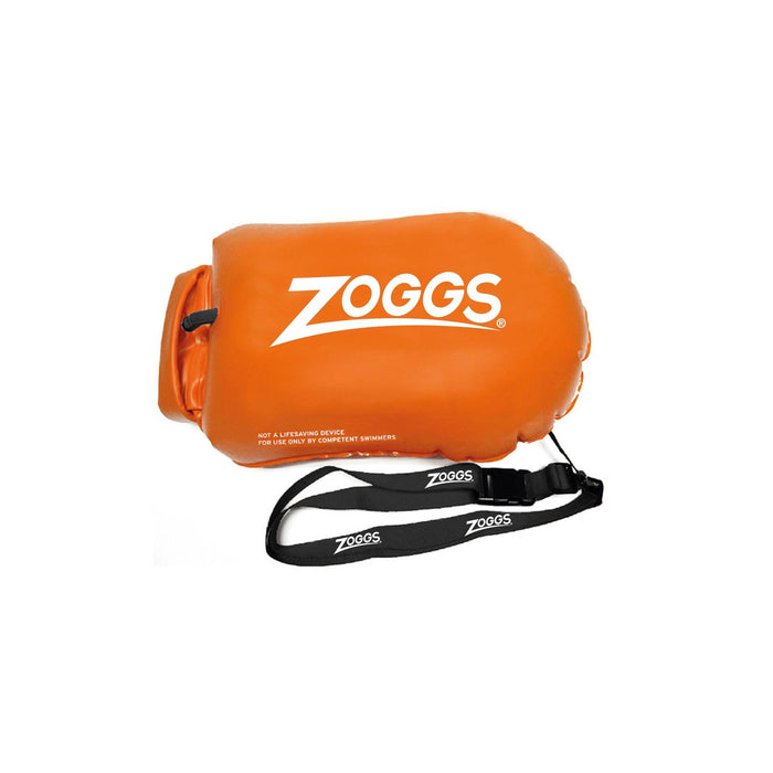 Bouée de nage gonflable haute visibilité orange Zoggs 465302OR