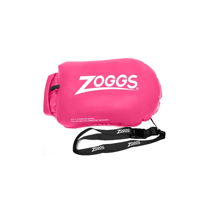 Bouée de nage gonflable haute visibilité rose Zoggs 465302PK