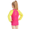Top de bain Sun manches longues zippé Enfants Motif Sea-Queen Âge 6 ans Zoggs 465423SEQEYR6