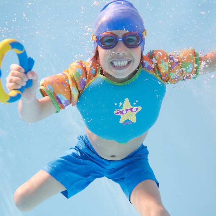 Gilet Water Wings Enfants Motif Super-Star 4-5 ans 19-30kg Zoggs 465525SSEU45