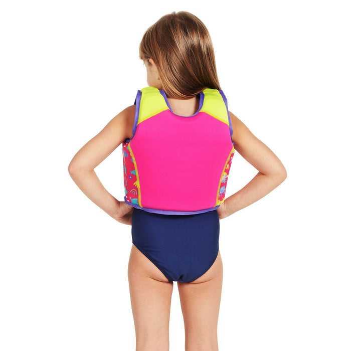 Giubbotto Swimsure per bambini, stampa Sea-Queen, 2-3 anni 15-19kg Zoggs 465526SQEU23