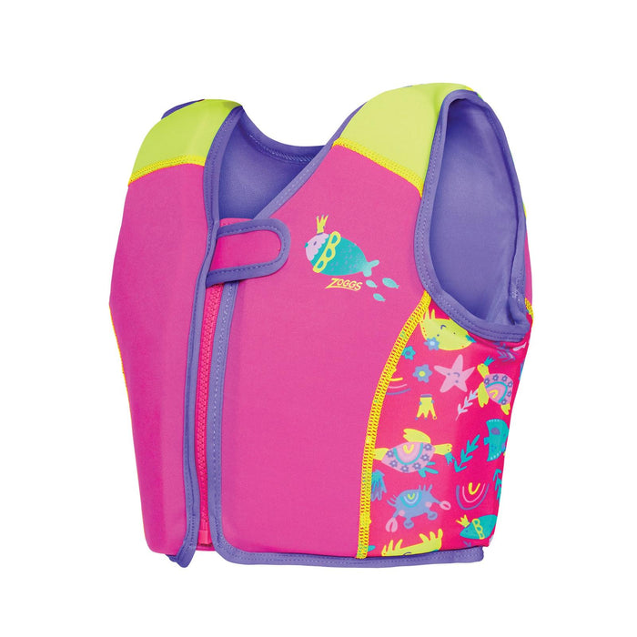 Giubbotto Swimsure per bambini, stampa Sea-Queen, 2-3 anni 15-19kg Zoggs 465526SQEU23