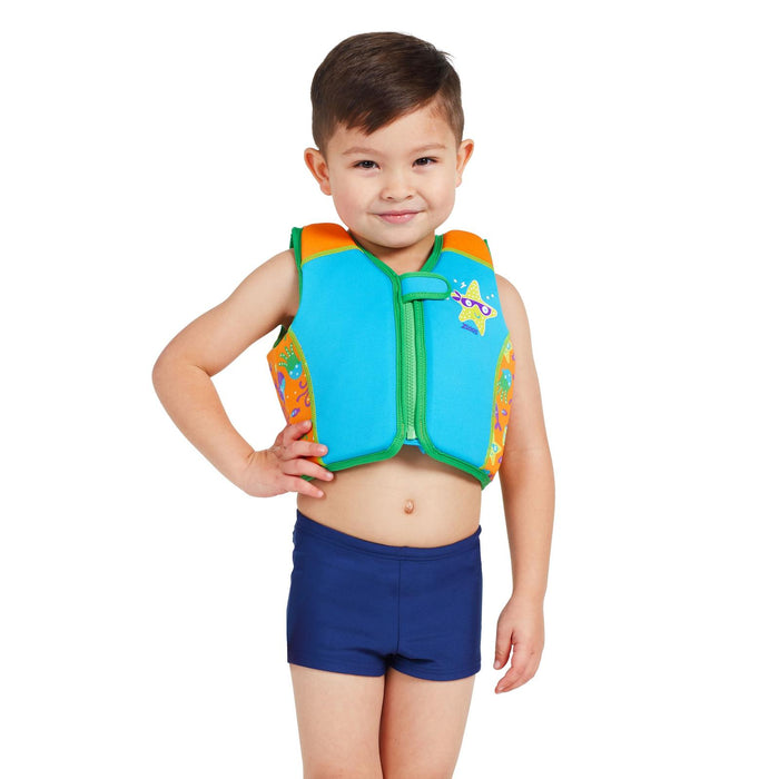 Veste Swimsure Enfants Motif Super-Star 2-3 ans 15-19kg Zoggs 465526SSEU23