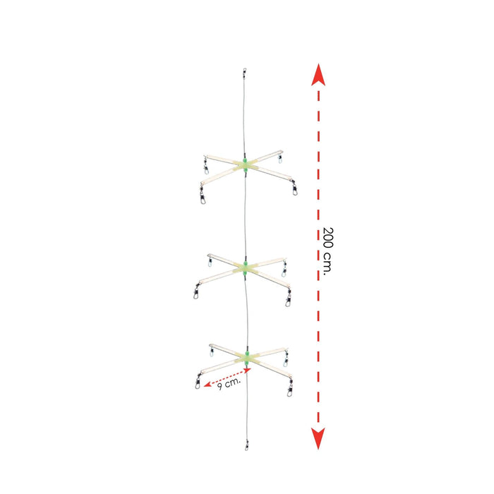 Deep Sea Ready Rig 12 Droppers Expert Predator 48175