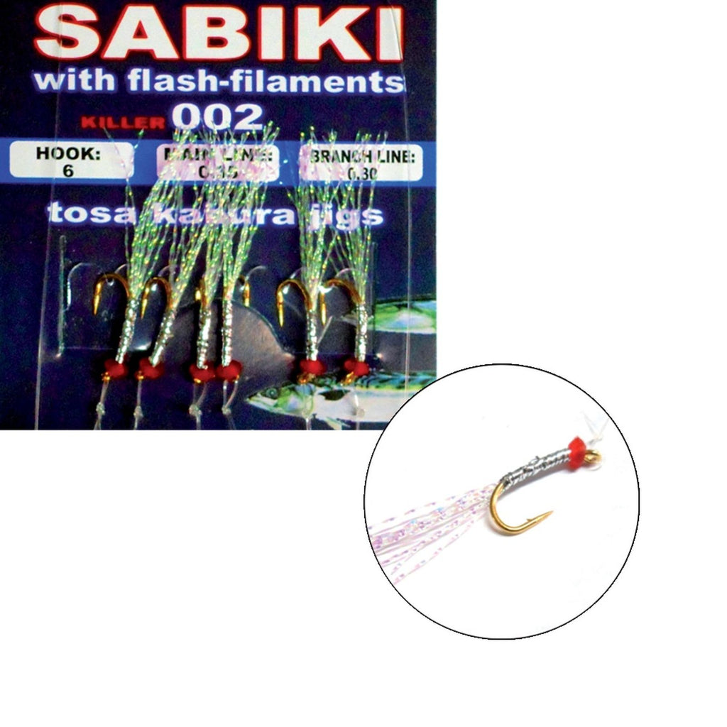 Rigs Sabiki Con Filamentos Brillantes 20pcs №4 Expert Predator 4826504