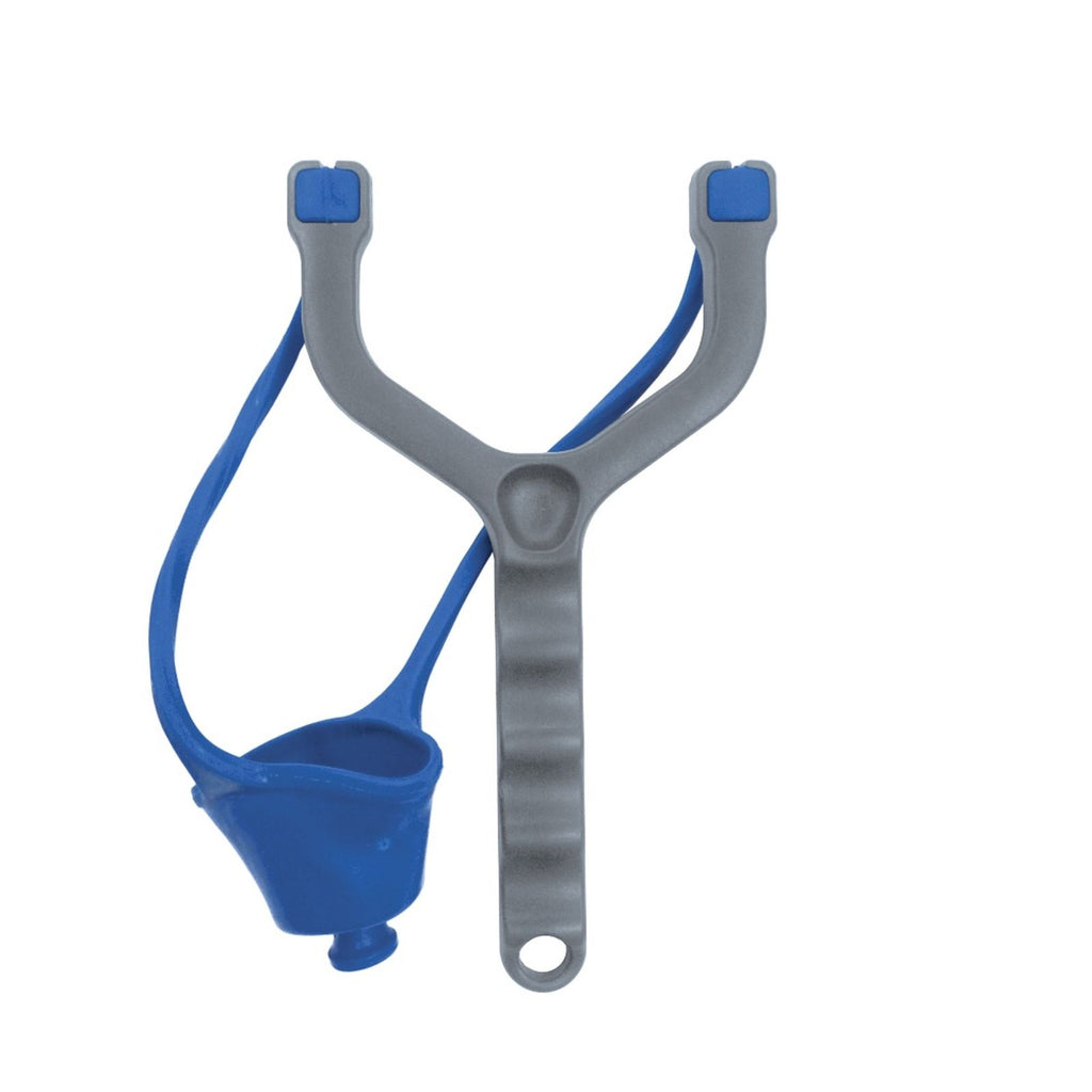 Lanceur d'appâts type fronde avec tasse rigide bleue Expert Predator 48290