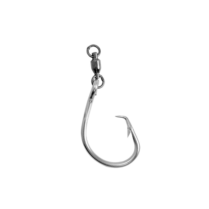 Ganchos de Pesca Kaptura SS Gancho de Atún Swivel de Rodamiento Tamaño 6-0 Fishing Ferrari 4990516