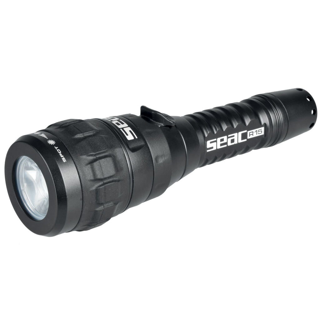 Linterna recargable R15 negra Seac 50-25-AN