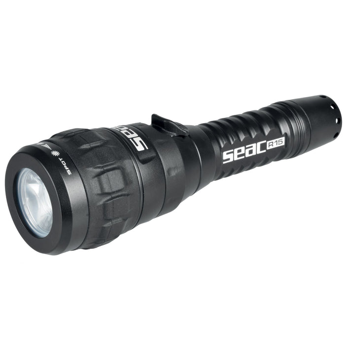 Linterna recargable R15 negra Seac 50-25-AN