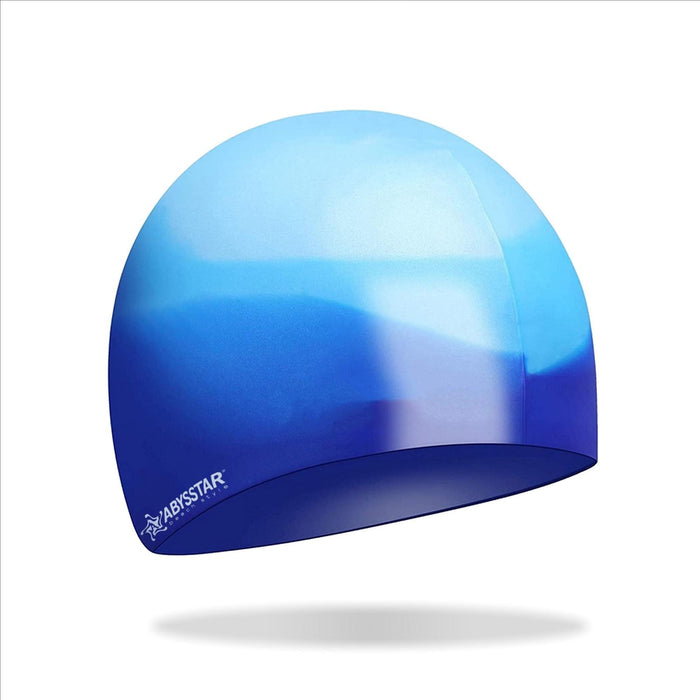 Bonnet de bain en silicone Senior Bleu Abysstar 50257