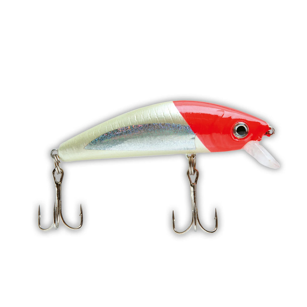 Lineaeffe Crystal Minnow Fluo Tête Rouge Petit