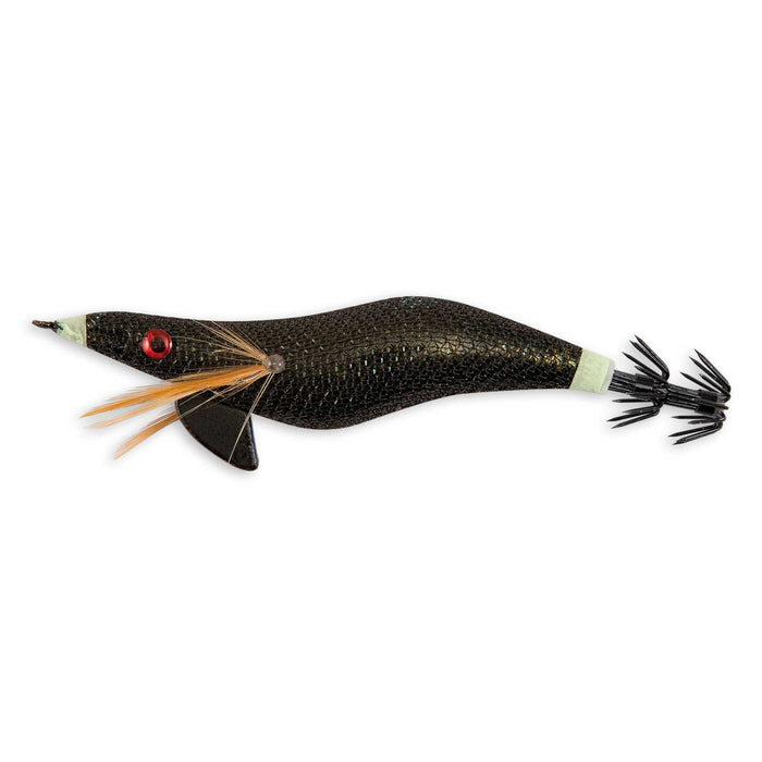 Squid Jig Silk All Black Size 9cm Lineaeffe 5057090