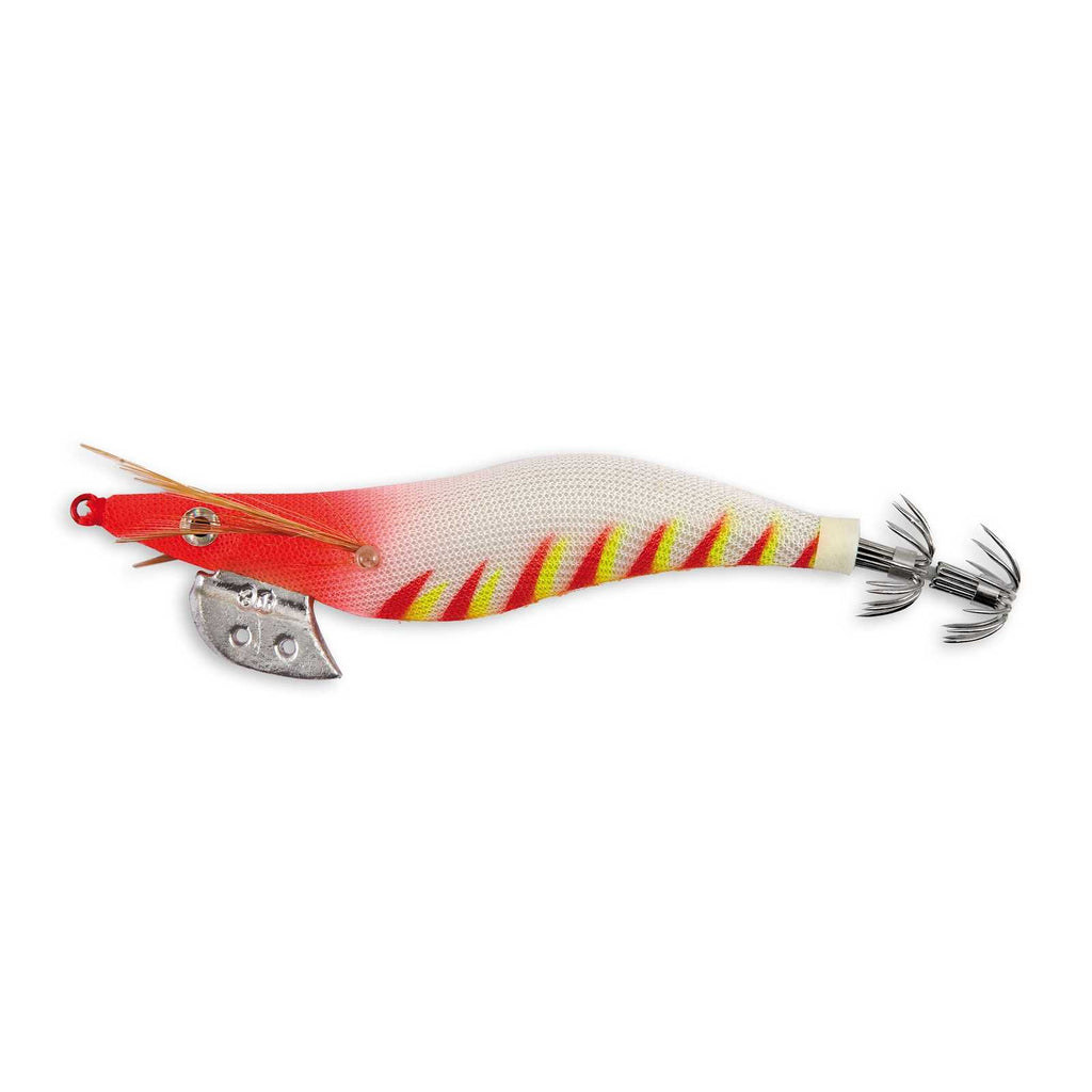 Red Head Squid Jig Tiger White 9cm Lineaeffe 5091430