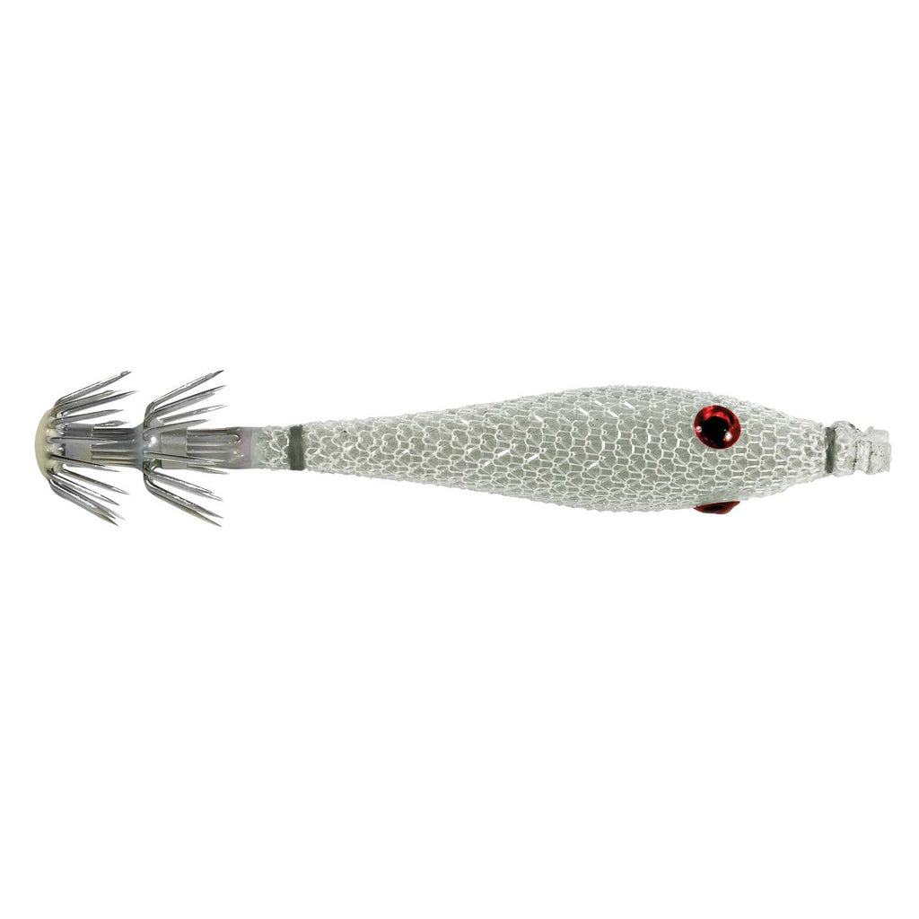 Jig de Calamar de Silicona Blanca 4g 7cm Fishing Ferrari 5097807