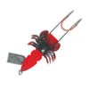 Armed Soft Crab With Lead Double Hook Red Black S 15cm Lineaeffe 5099800