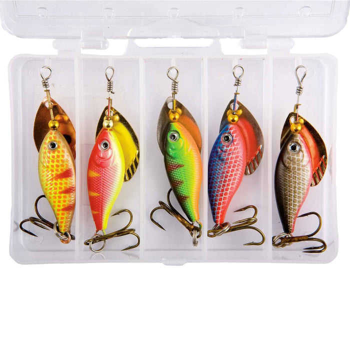 Juego de Spinners-Cucharas en caja de poliestireno 5 Lineaeffe 5300094