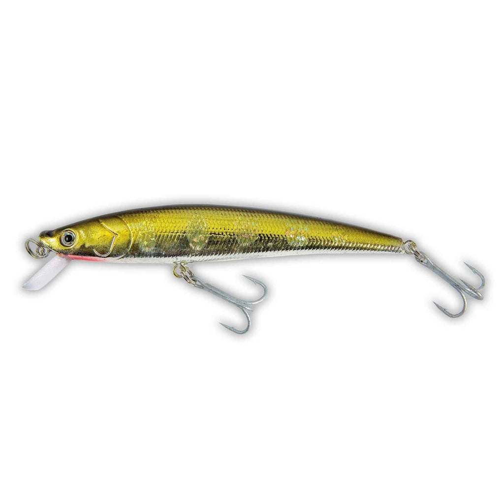 Minnows de Cristal Negro Amarillo 6g 7cm Lineaeffe 5300507