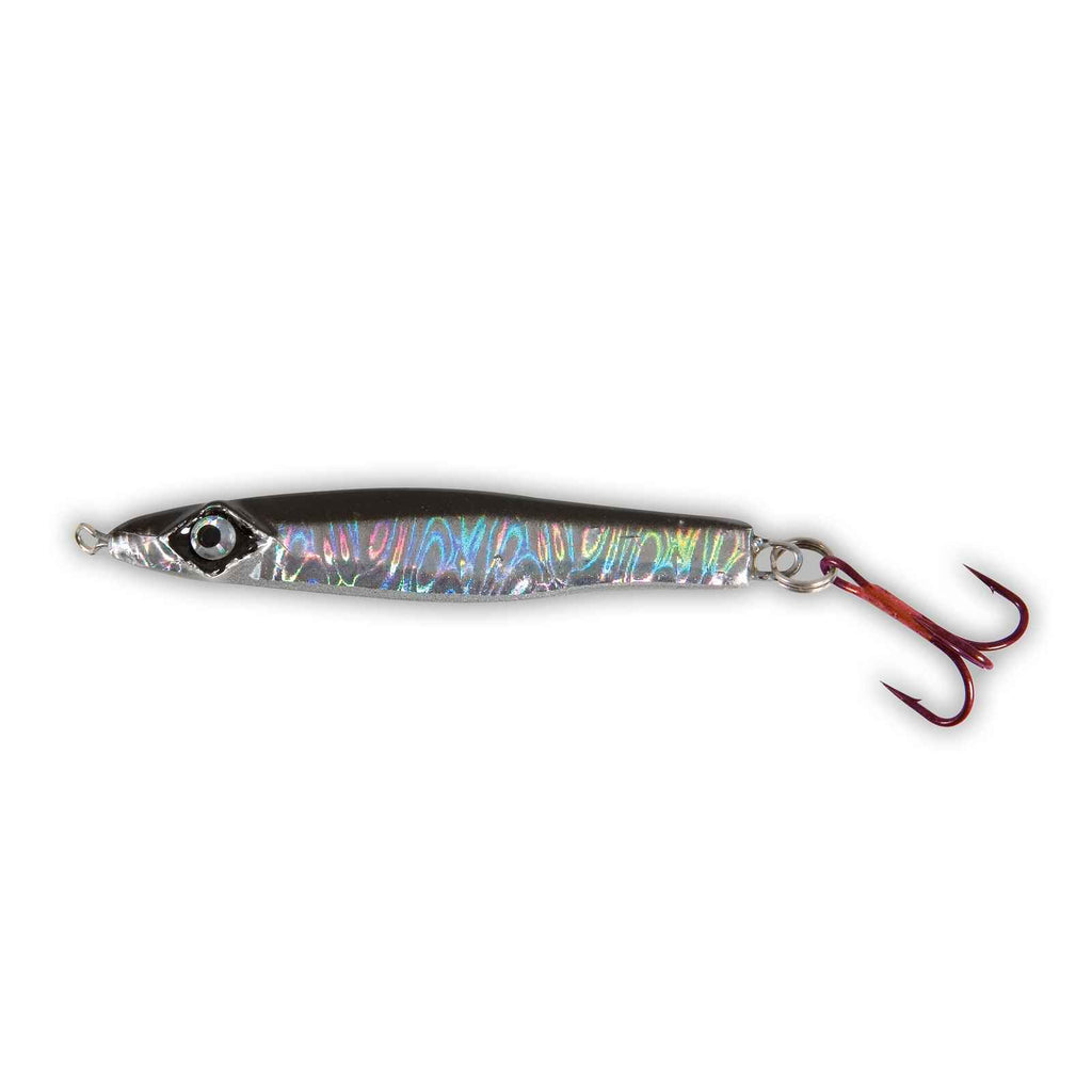 Jig Poisson Noir Argent 80g 13cm Hiper Catch 5320208