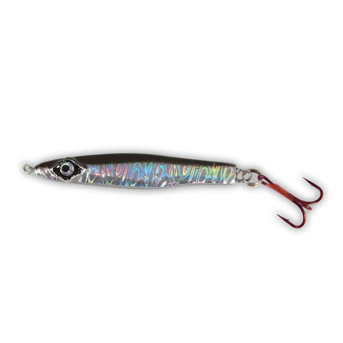 Jig Poisson Noir Argent 80g 13cm Hiper Catch 5320208