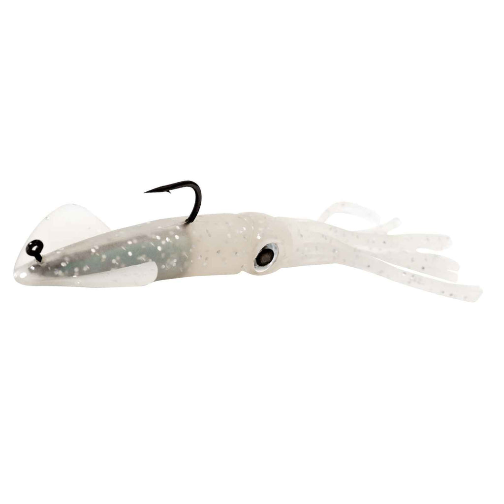 Calamaro Vivo Gancio Glow Fleck 4-0 4 pz 15,2cm Pesca Ferrari 5614511
