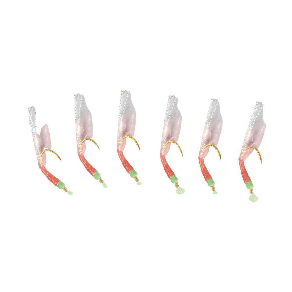 Sabiki Rig camarón 6 anzuelos dorados tamaño 2 Hikaru 5648002