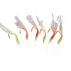 Sabiki Rig Shrimp Mixed Colours 6 Golden Hooks Size 2 Hikaru 5648102