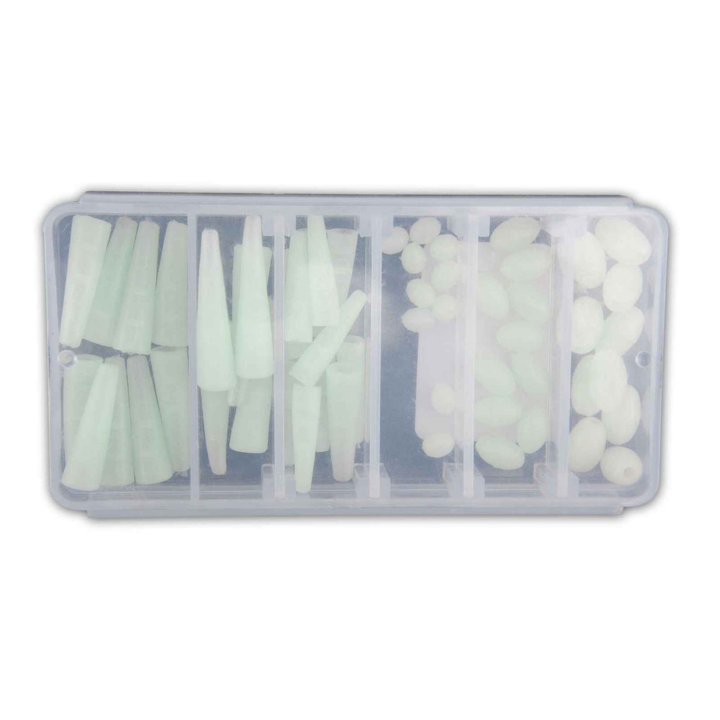 Set Glowing Beads and Knot Cones 55pcs Lineaeffe 5671300