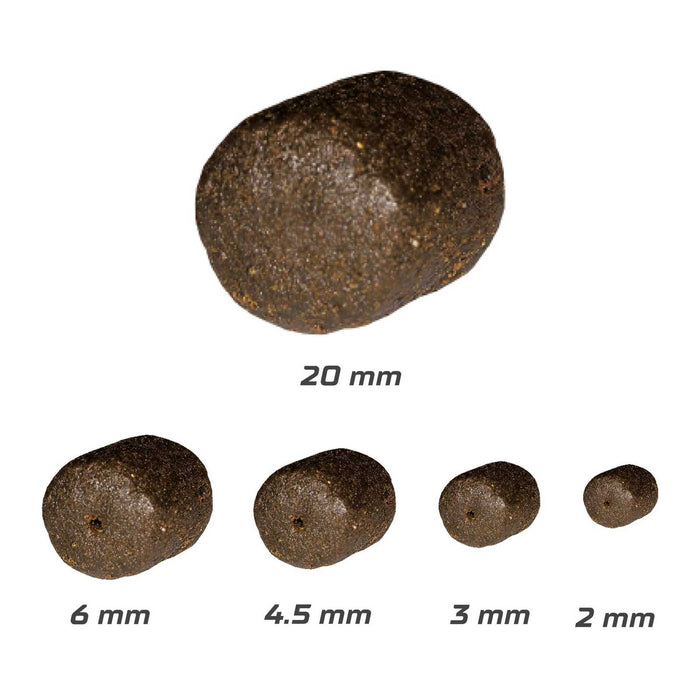 Pellet Halibut Títulos No Perforados 800g 2mm Lineaeffe 5879185