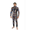 Spearfishing Full Wetsuit Octoskin Man 5mm Camo-Brown-Blue L Abysstar 59032