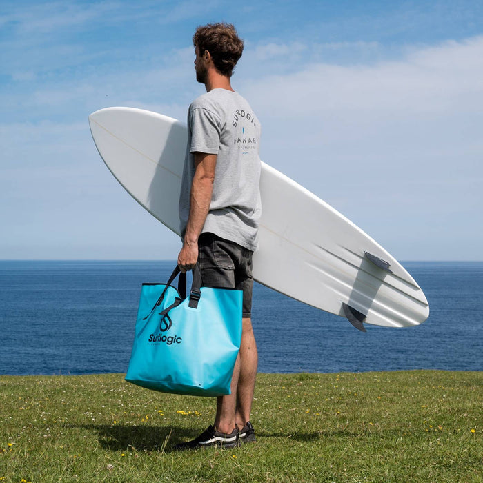 Waterproof Dry Bucket Turquoise 50L Surflogic 59083