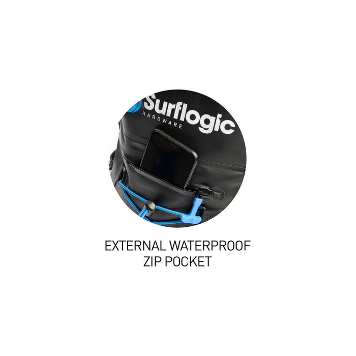 Prodry Waterproof Backpack Black 30L Surflogic 59103