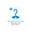Wetsuit Hanger Double System Blue Surflogic 59134