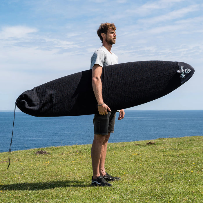 Fundas Elásticas Shortboard Negro Surflogic
