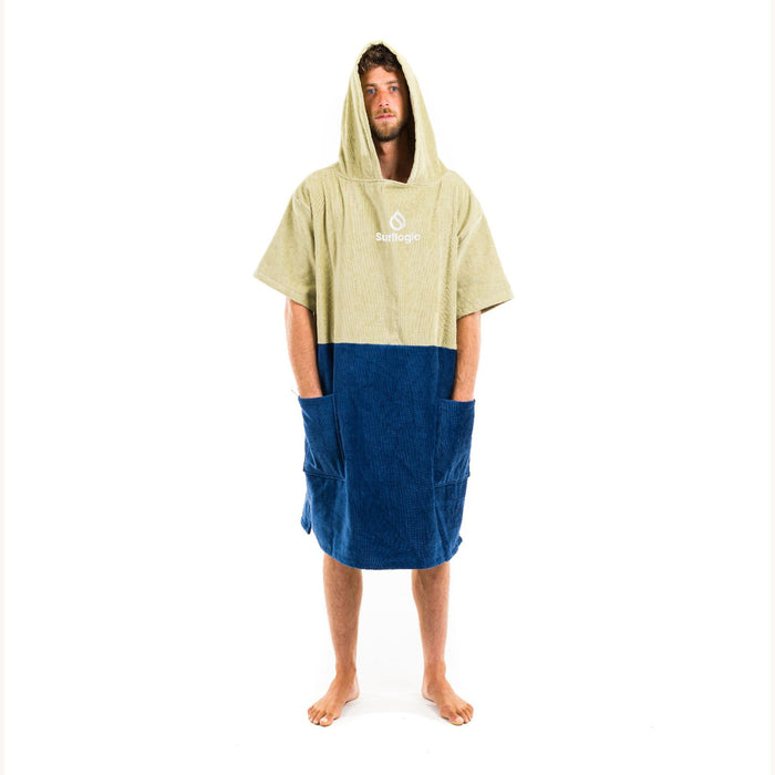 Poncho Khaki-Navy Surflogic 59809